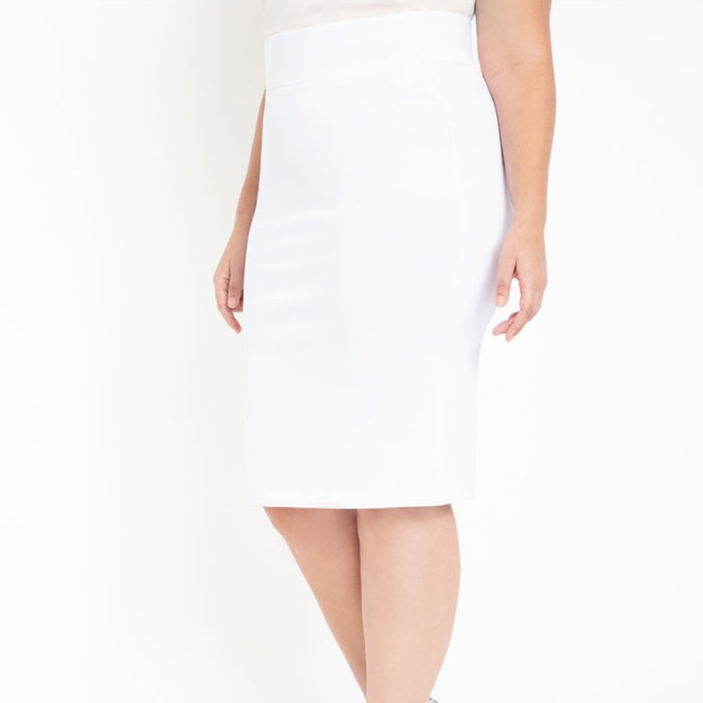 Eloquii Neoprene Pencil Skirt
